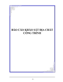 BÁO CÁO KHẢO SÁT ĐỊA CHẤT CÔNG TRÌNH