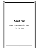 Luận văn: Chính Sách Nhập khẩu ô tô Cũ Của Việt Nam