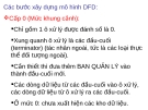 Các bước xây dựng mô hình DFD