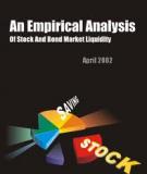 An Empirical Analysis of Stock and Bond Market Liquidity