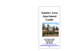SUMTER AREA APARTMENT GUIDE - Housing Referral Office