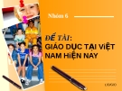 Đề Tài: Giáo dục tại Việt NAm hiện nay
