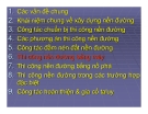 Sử dụng máy thi công nền đường