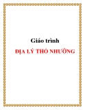 Giáo trình địa lý thổ nhưỡng - Cao Tuấn Minh