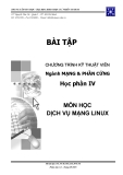 Bài thực hành: Dịch vụ mạng Linux