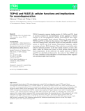 Báo cáo khoa hoc :  TDP-43 and FUS/TLS: cellular functions and implications for neurodegeneration