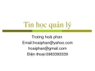 Tin học quản lý