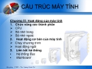 Bài giảng cấu trúc máy tính - Chương 3 - ThS. Vương Xuân Chí