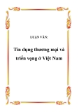 LUẬN VĂN:Tín dụng thương mại và triển vọng ở Việt Nam 