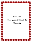 Luận văn Tổng quan về Công ty In Công đoàn