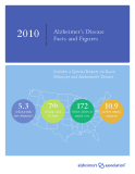 Alzheimer’s Disease Facts and Figures 2010
