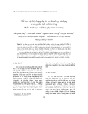 Báo cáo " Chế tạo vật liệu hấp phụ từ tro than bay sử dụng trong phân tích môi trường (Phần 1. Chế tạo chất hấp phụ từ tro than bay) "