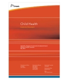 Child Health Guidance Document: Standards, Programs & Community Development Branch Ministry of Health Promotion May 2010