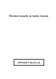 Wireless Security & Safety System