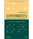 Sách: Experiments Planning, Analysis, and Optimization Second Edition