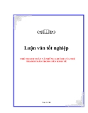 Luận văn tốt nghiệp: Thẻ thanh toán và lợi ích của thẻ thanh toán trong nền kinh tế