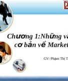 Chương 1:Những vấn đề cơ bản về Marketing