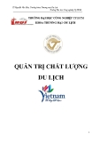 Quản trị chất lượng du lịch - ĐH Công Nghệp Tp. HCM