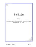 Đề tài: Hoàn thiện công tác kế toán lưu chuyển hàng hoá tại Công ty Phát hành sách  Hải  Phòng