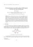 Báo cáo " GA-based dynamic survivable routing in WDM optical networks with shared backup paths "