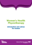Women’s Health Physiotherapy Information and advice for women