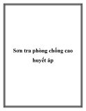 Sơn tra phòng chống cao huyết áp