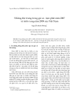 Báo cáo " Những đặc trưng trong giá cả - lạm phát năm 2007 và triển vọng năm 2008 của Việt Nam "
