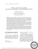 Báo cáo " Một số so sánh về công ty cổ phần theo Luật công ty Nhật Bản và Luật doanh nghiệp Việt Nam "