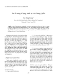 Báo cáo "  Tư tố trong tố tụng hình sự của Trung Quốc"