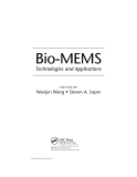 Bio-MEMS Technologie and Applications