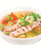 Canh chua mực sữa