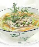 Canh hến nấu bầu