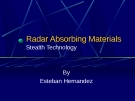 Radar Absorbing Materials