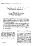 Báo cáo " Ứng xử của chính quyền Đàng trong với các thế lực phương Tây "