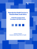 A Situation Analysis Study Focusing on HIV/AIDS Services