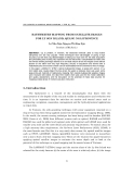 Báo cáo " Bathymetry Mapping from Satellite Images for Ly Son Island, Quang Ngai Province "