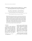 Báo cáo "Characteristic of urban wastewater in Hanoi City – nutritive value and potential risk in using for agriculture "
