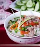 Bún canh chua thịt nạc cho ngày 8/3