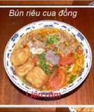 Bún riêu cua đồng