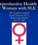 Reproductive health in male  systemic lupus erythematosus