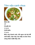 Tôm nấu canh chua