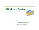 Windows Controls - ThS. Nguyễn Hà Giang