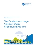 The Production of Large  Volume Organic  Chemicals (EPR 4.01) 