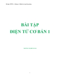 BÀI TẬP ĐIỆN TỬ CƠ BẢN 1