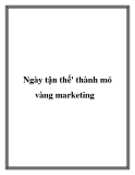 Ngày tận thế' thành mỏ vàng marketing