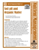 Soil pH and Organic Matter