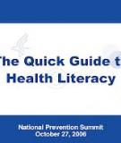 Quick Guide to Health Literacy