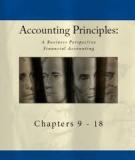 Accounting Principles - A Business Perspective, Financial Accounting (Chapters 9 – 18) A Textbook