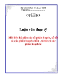 Luận văn thạc sỹ: Mối liên hệ giữa các số phân hoạch, số tất cả các phân hoạch chẵn , số tất cả các phân hoạch lẻ