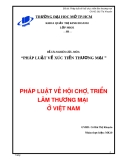 Đề tài: Pháp luật về hội chợ, triển lãm thương mại